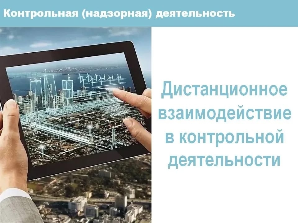 Дистанционное взаимодействие в контрольной деятельности.