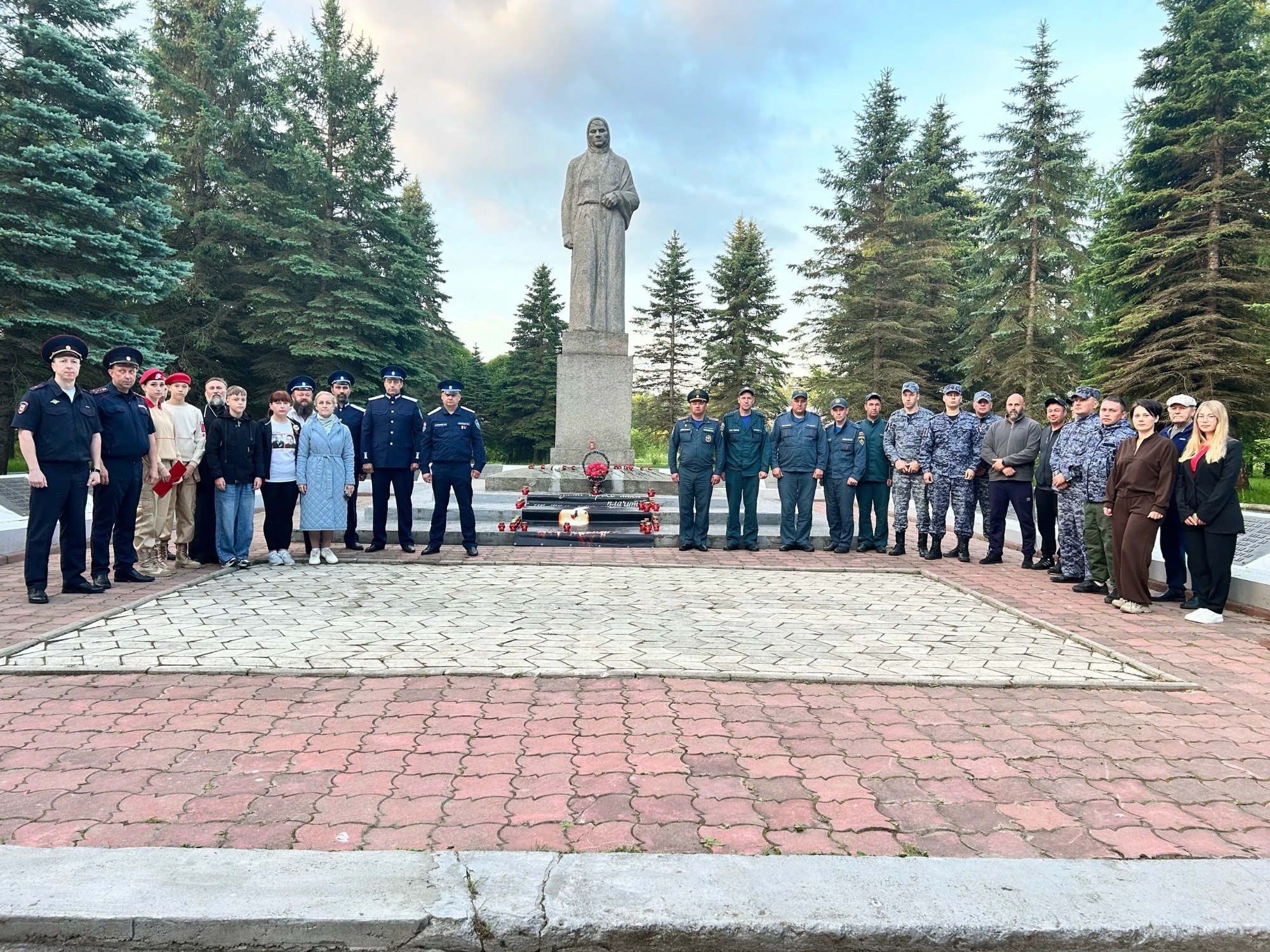 «Свеча памяти» в Кириллове.